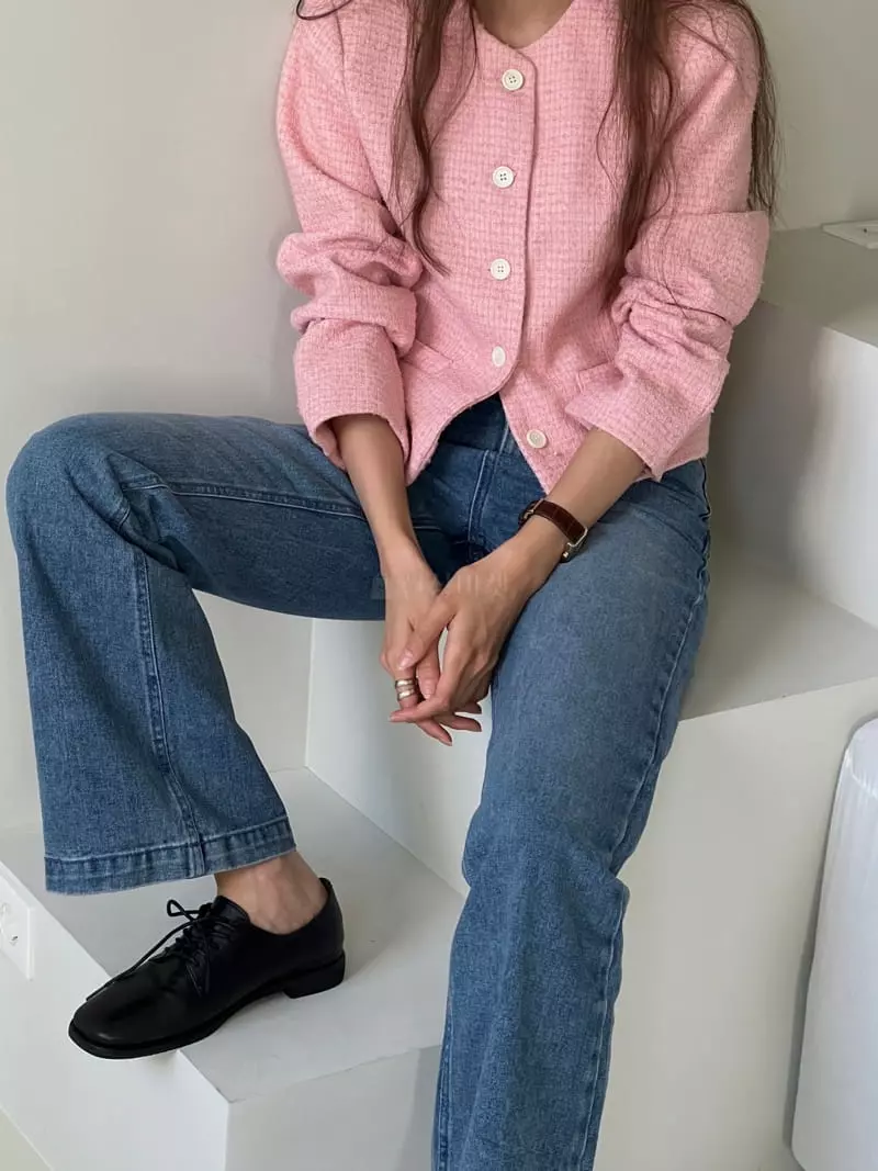 Fre - Korean Women Fashion - #vintageinspired - Ganni Twid Jacket