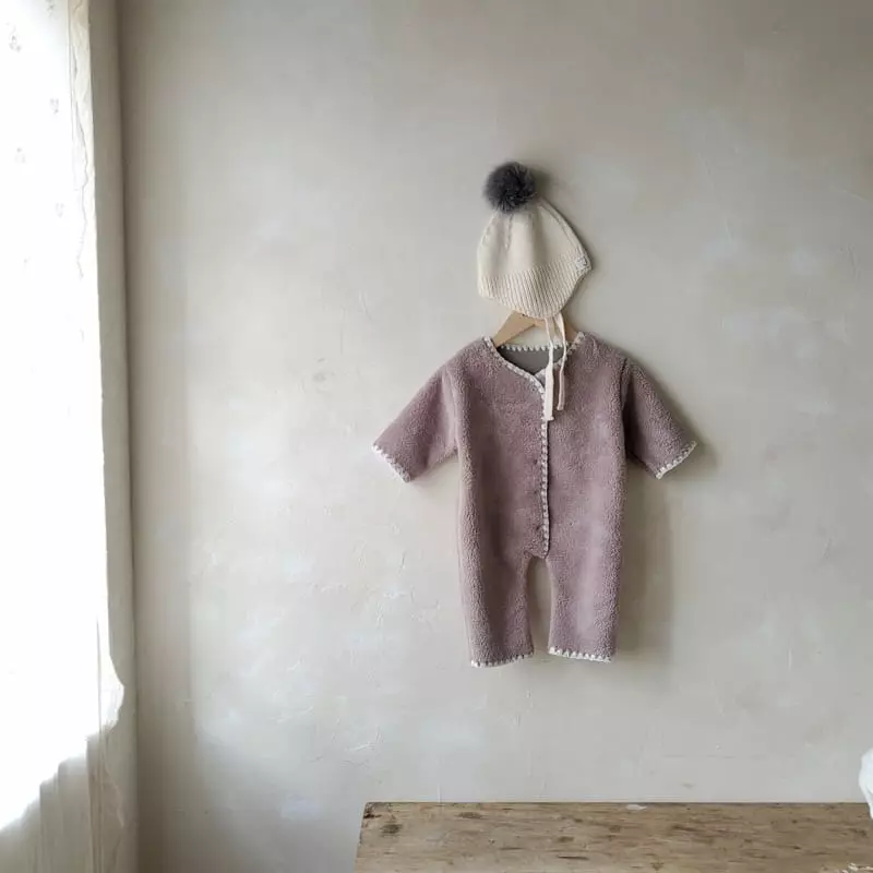 From J - Korean Baby Fashion - #babyboutique - Mello Embrodiery Bodysuit - 4