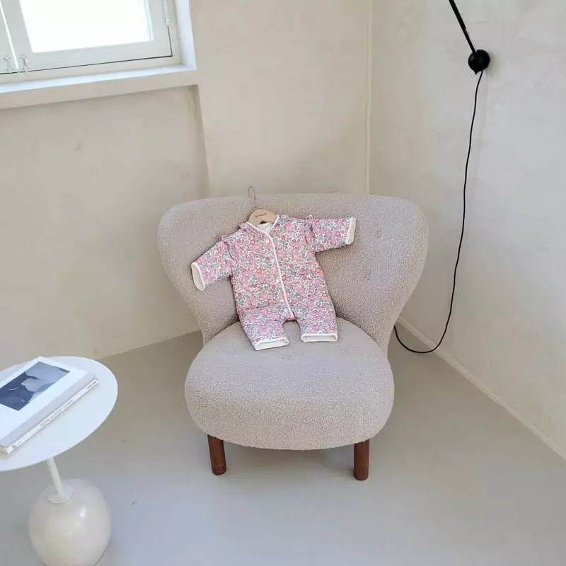 From J - Korean Baby Fashion - #babyboutiqueclothing - Frill Flower Bodysuit