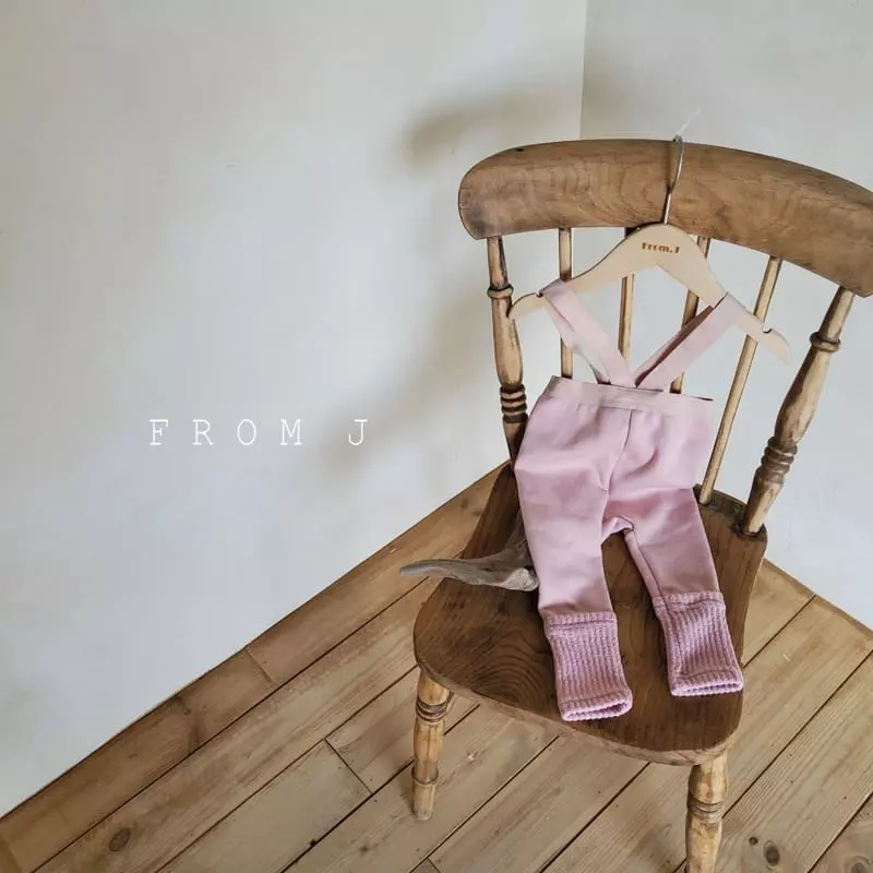 From J - Korean Baby Fashion - #babyboutiqueclothing - Piping Dungarees Leggings - 8