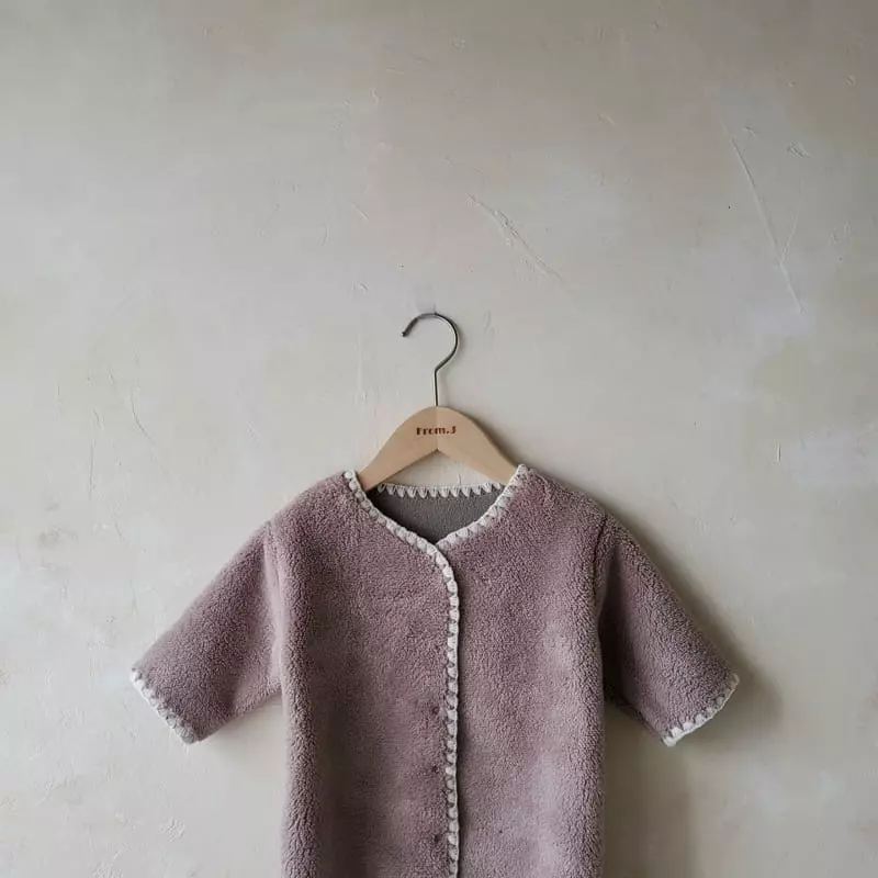 From J - Korean Baby Fashion - #babyclothing - Mello Embrodiery Bodysuit - 5