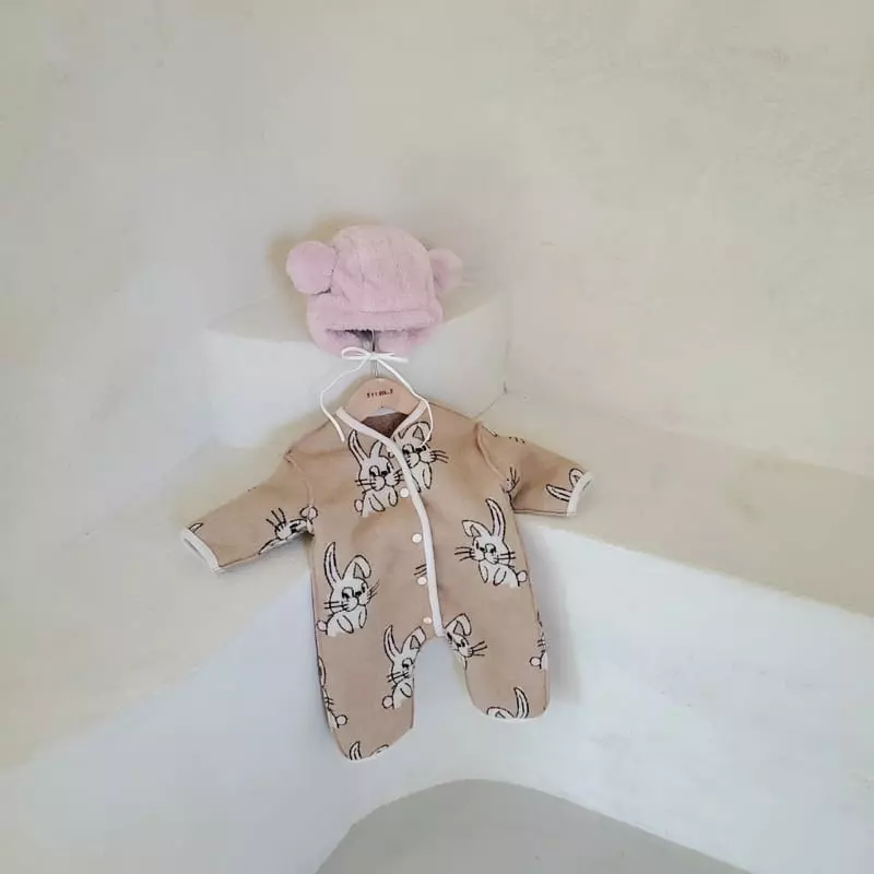 From J - Korean Baby Fashion - #babyfever - Dumble Reversible Bodysuit - 3