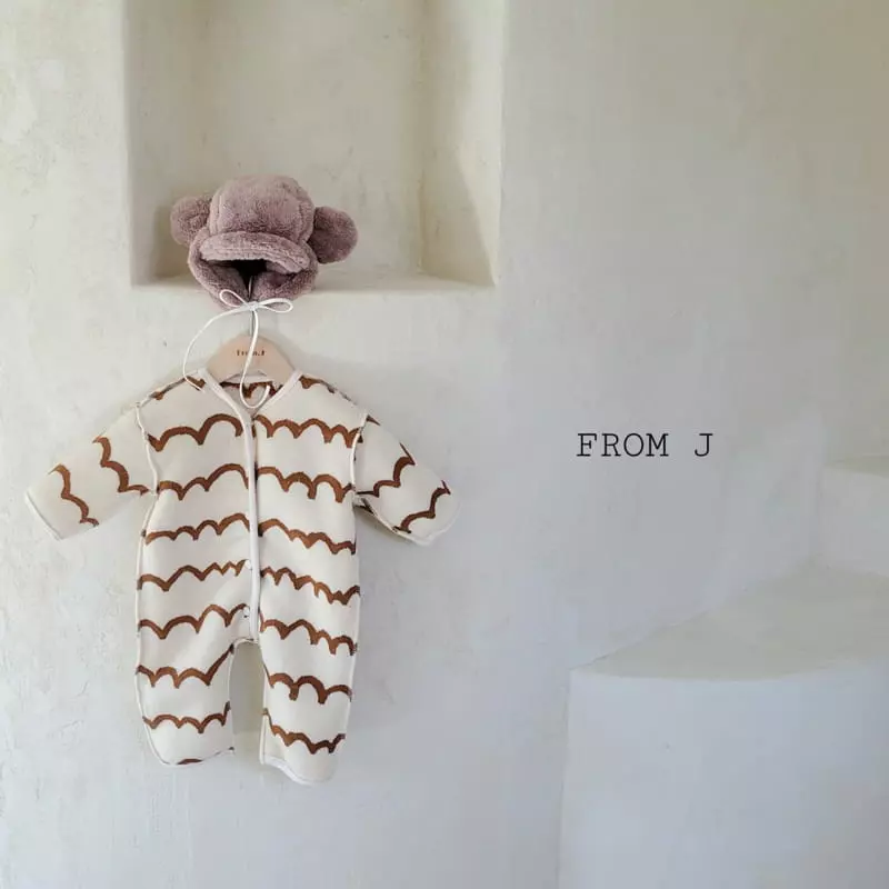 From J - Korean Baby Fashion - #babyfever - Dumble Reversible Bodysuit - 4