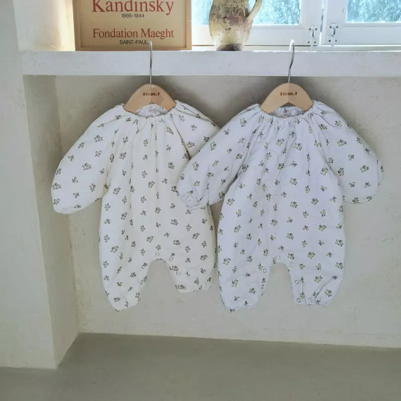 From J - Korean Baby Fashion - #babyootd - Olive Bodysuit - 5