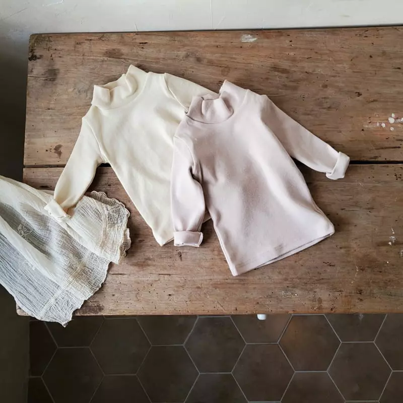 From J - Korean Baby Fashion - #babyoutfit - Bebe Basic Tee - 3