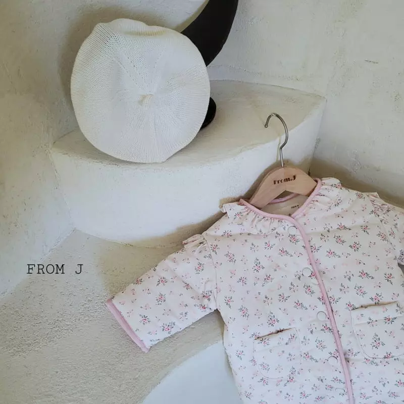From J - Korean Baby Fashion - #babywear - Frill Flower Bodysuit - 11