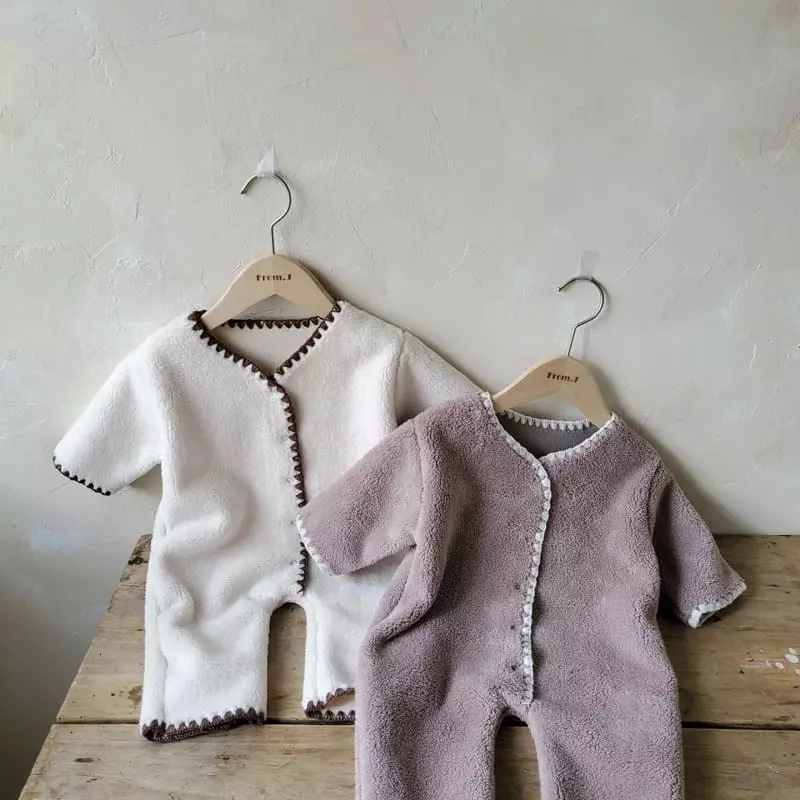 From J - Korean Baby Fashion - #onlinebabyshop - Mello Embrodiery Bodysuit