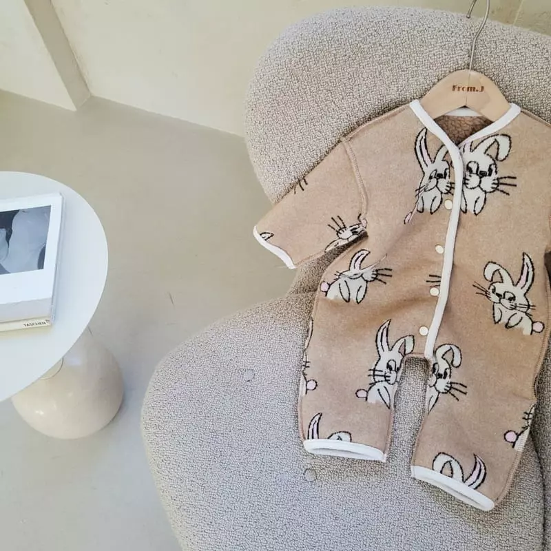 From J - Korean Baby Fashion - #onlinebabyshop - Dumble Reversible Bodysuit - 12