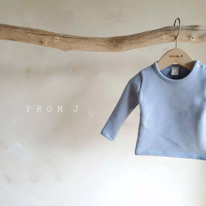 From J - Korean Baby Fashion - #onlinebabyshop - Fleece Bebe Tee - 3