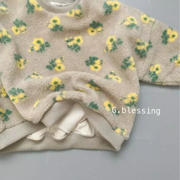 G Blessing - Korean Children Fashion - #designkidswear - Flower Dumble Sweatshirt - 4