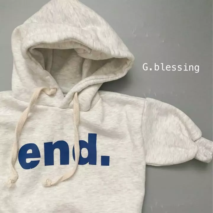 G Blessing - Korean Children Fashion - #kidsshorts - End Hoody with Mom - 8