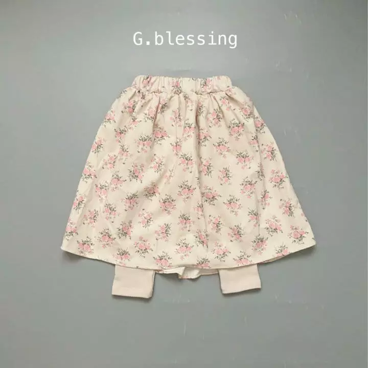 G Blessing - Korean Children Fashion - #stylishchildhood - Flower Leggings