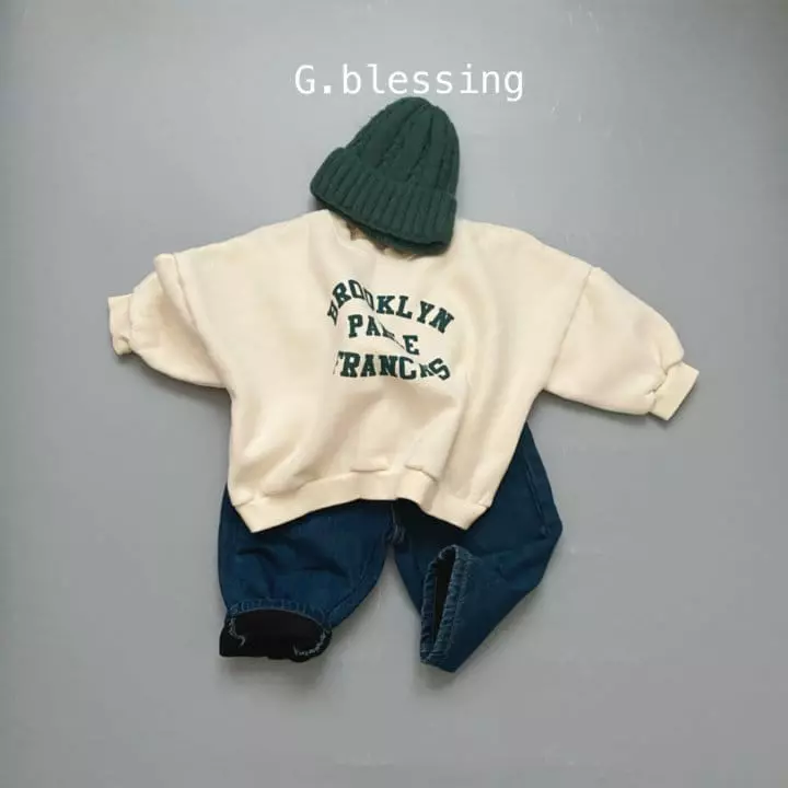 G Blessing - Korean Children Fashion - #toddlerclothing - Brrr Clin Sweatshirt - 5