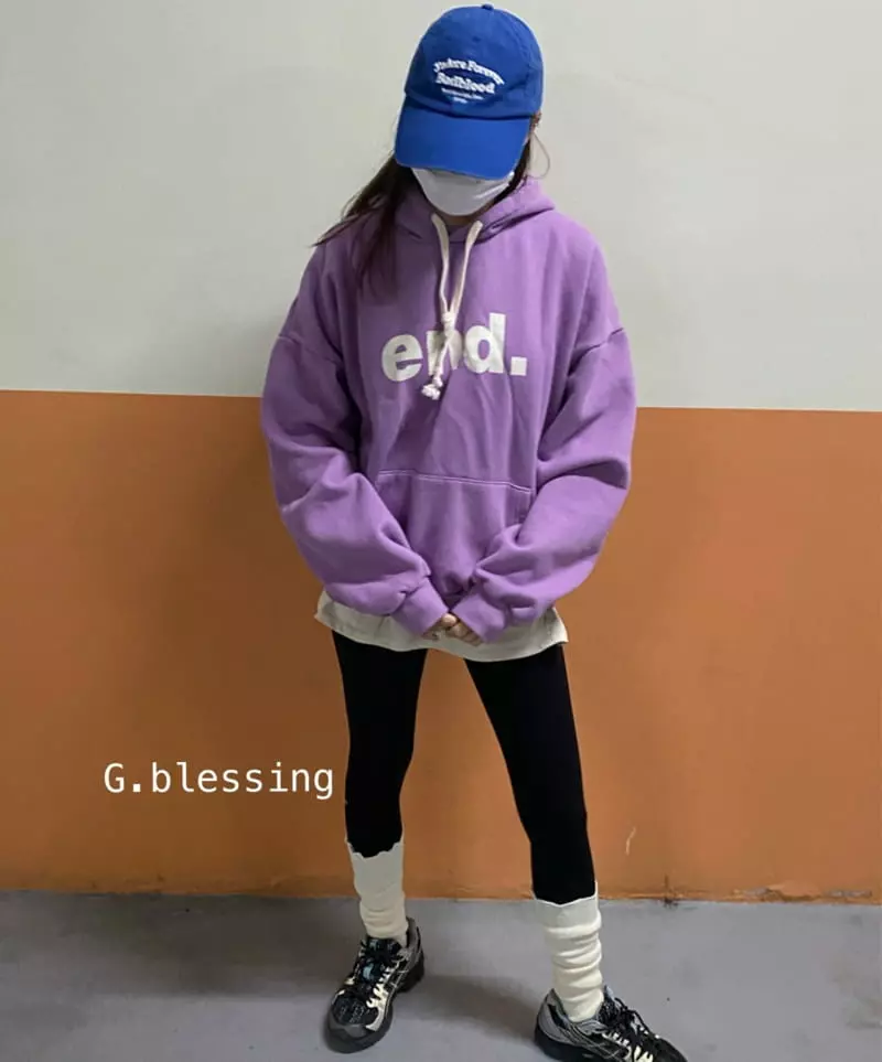 G Blessing - Korean Children Fashion - #toddlerclothing - End Hoody with Mom