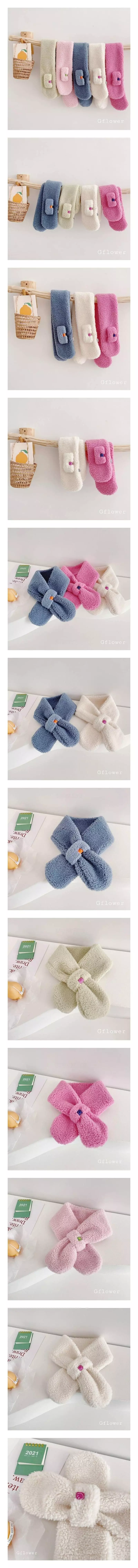 G Flower - Korean Children Fashion - #kidsshorts - Bbogle Muffler