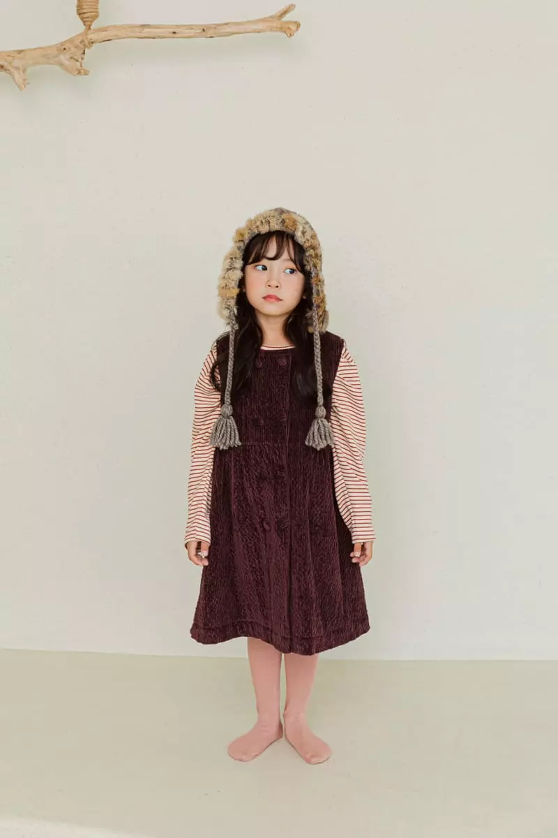 Ggomare - Korean Children Fashion - #Kfashion4kids - Shelly One-piece - 7