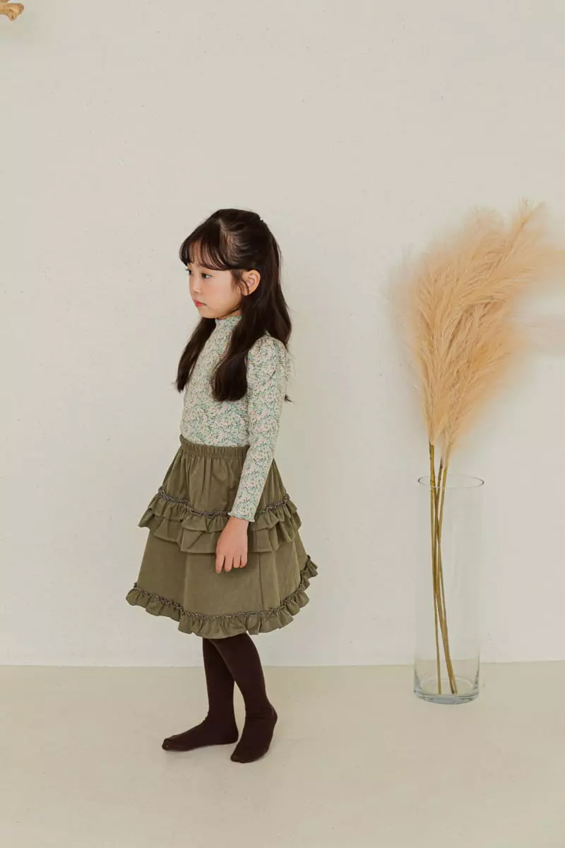Ggomare - Korean Children Fashion - #childofig - Sage Skirt - 6