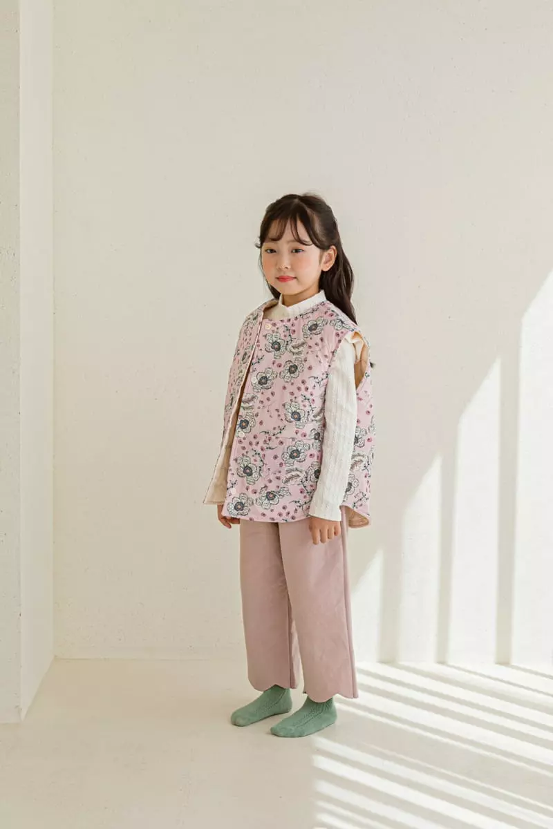 Ggomare - Korean Children Fashion - #childofig - Asle Reversible Vest - 10