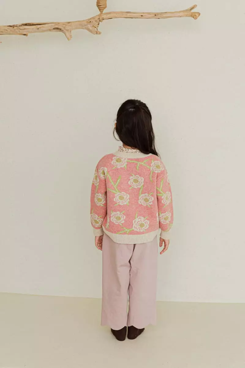 Ggomare - Korean Children Fashion - #childofig - Flower Cardigan - 11