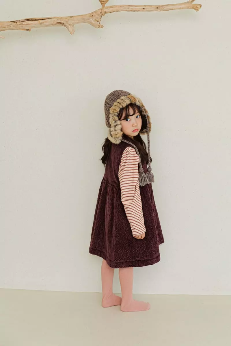 Ggomare - Korean Children Fashion - #discoveringself - Shelly One-piece - 2