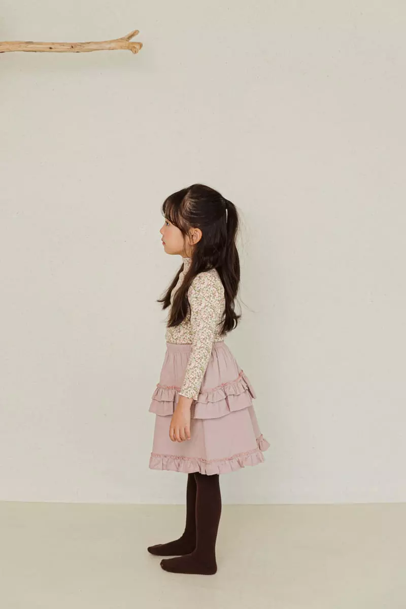 Ggomare - Korean Children Fashion - #fashionkids - D Rose Puff Tee - 3