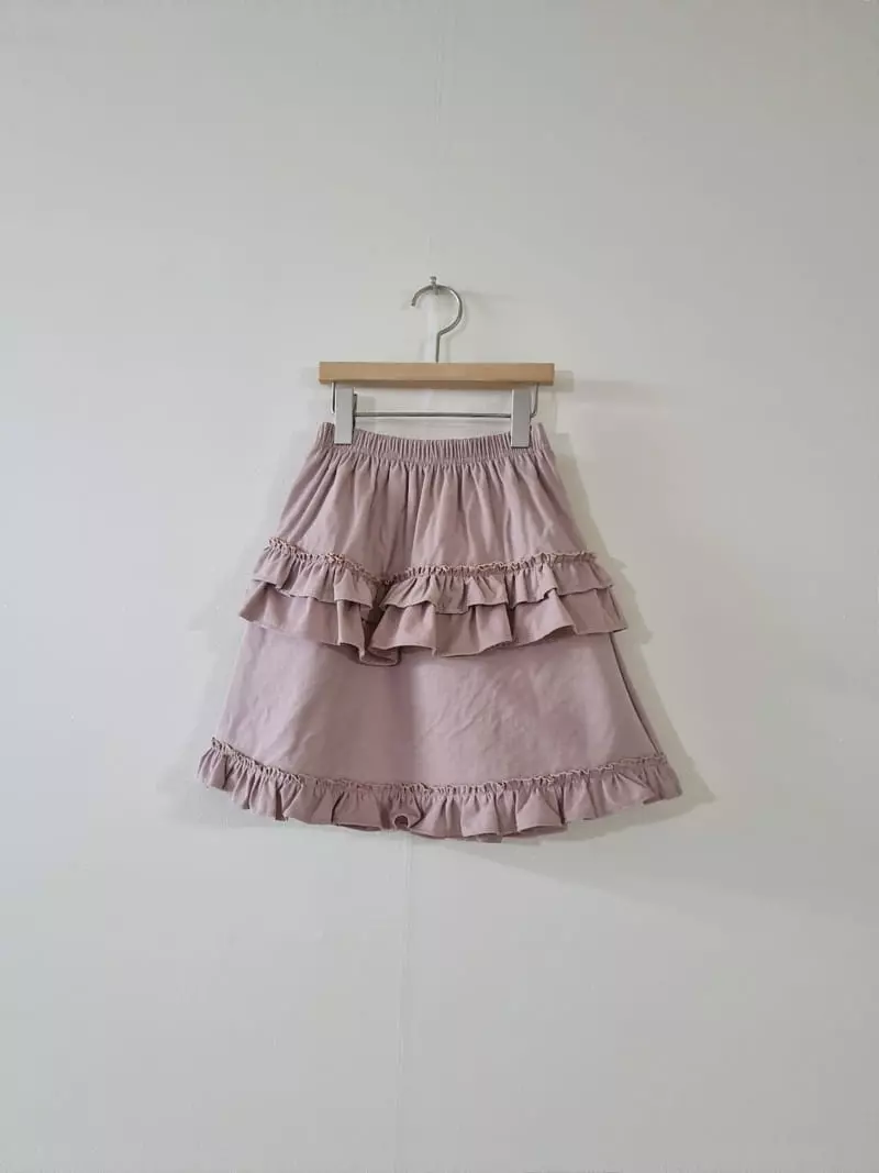 Ggomare - Korean Children Fashion - #kidsshorts - Sage Skirt - 11