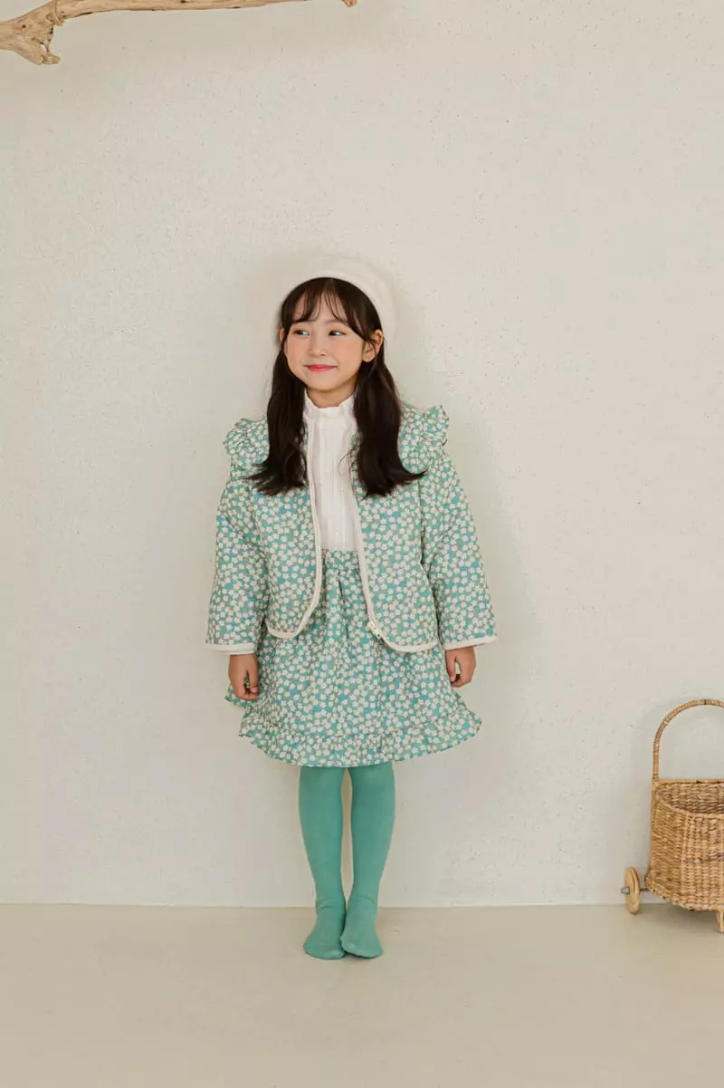 Ggomare - Korean Children Fashion - #kidsshorts - Sue Sue Quilting Jacket - 2