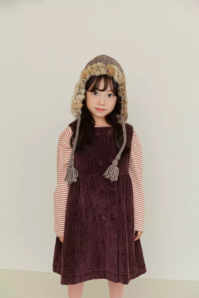 Ggomare - Korean Children Fashion - #kidsstore - Shelly One-piece - 5