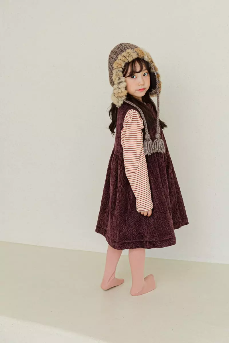 Ggomare - Korean Children Fashion - #littlefashionista - Shelly One-piece - 8