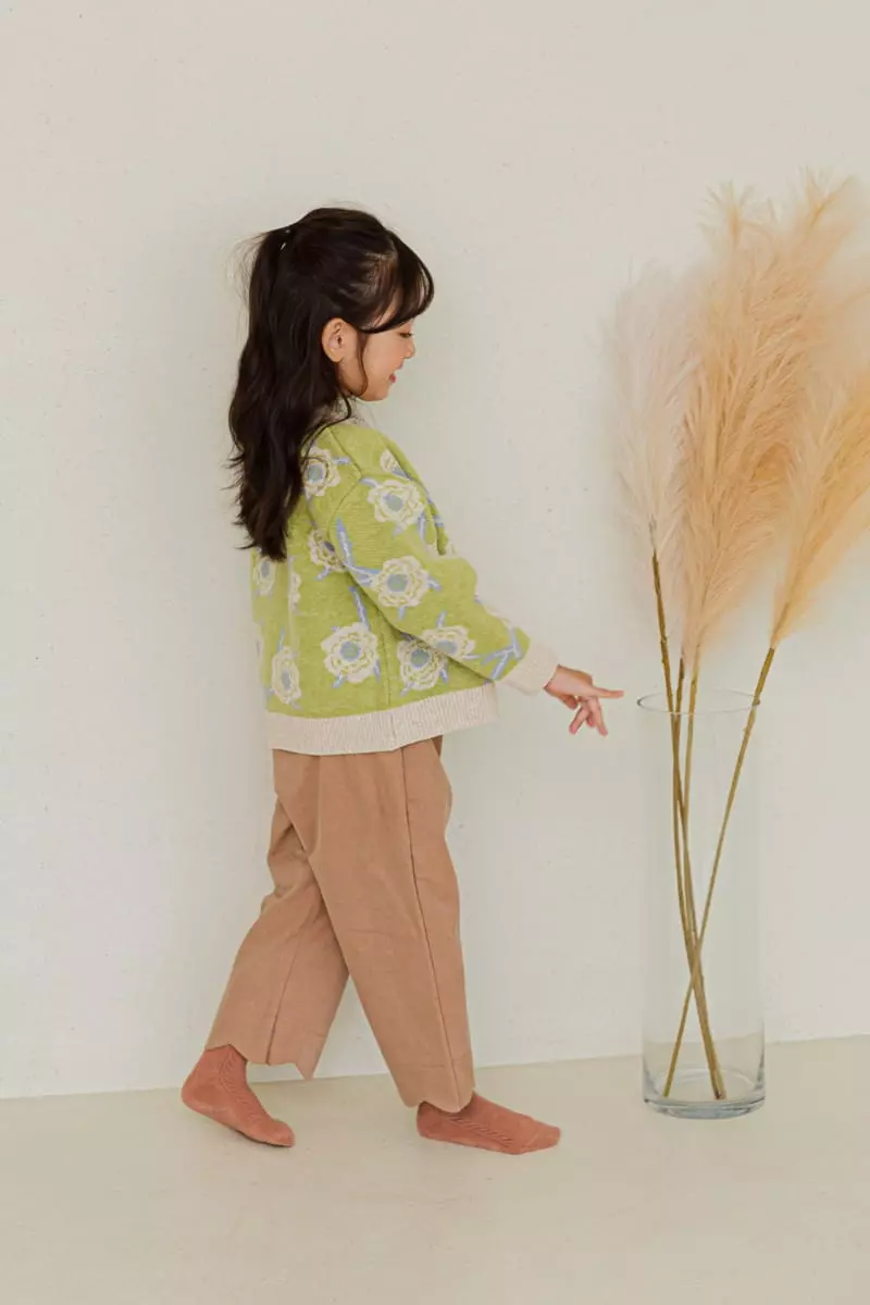 Ggomare - Korean Children Fashion - #Kfashion4kids - Flower Cardigan - 4