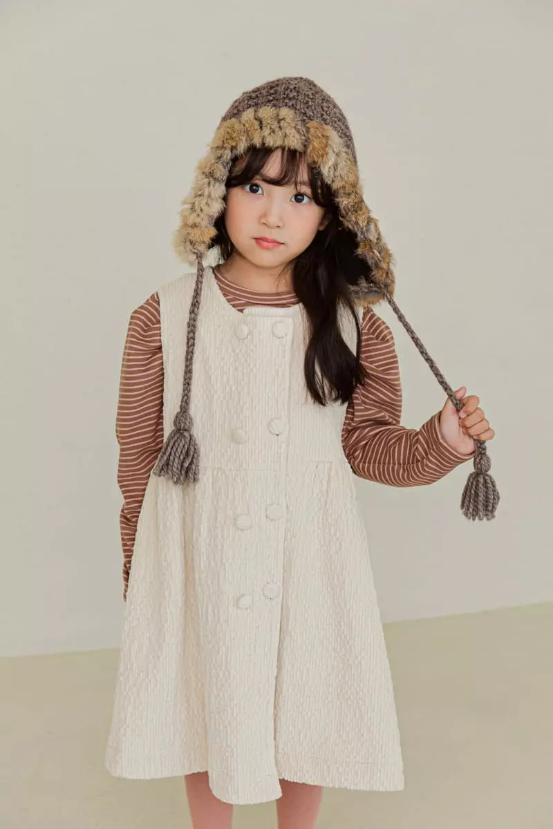 Ggomare - Korean Children Fashion - #magicofchildhood - Shelly One-piece - 9