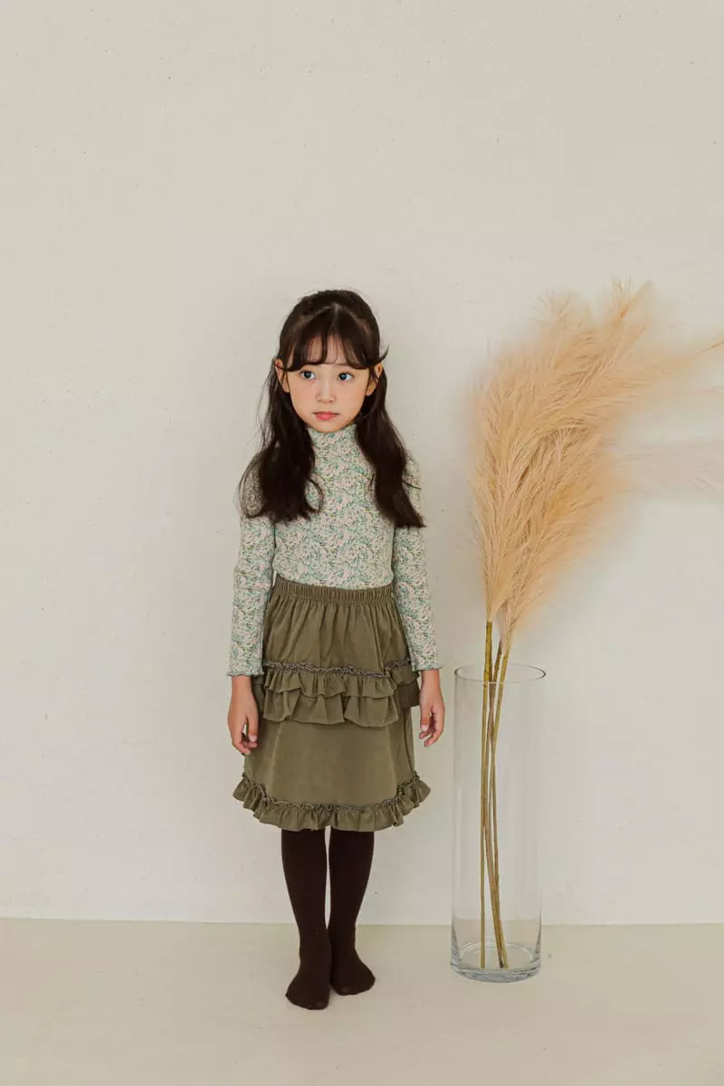 Ggomare - Korean Children Fashion - #magicofchildhood - D Rose Puff Tee - 9