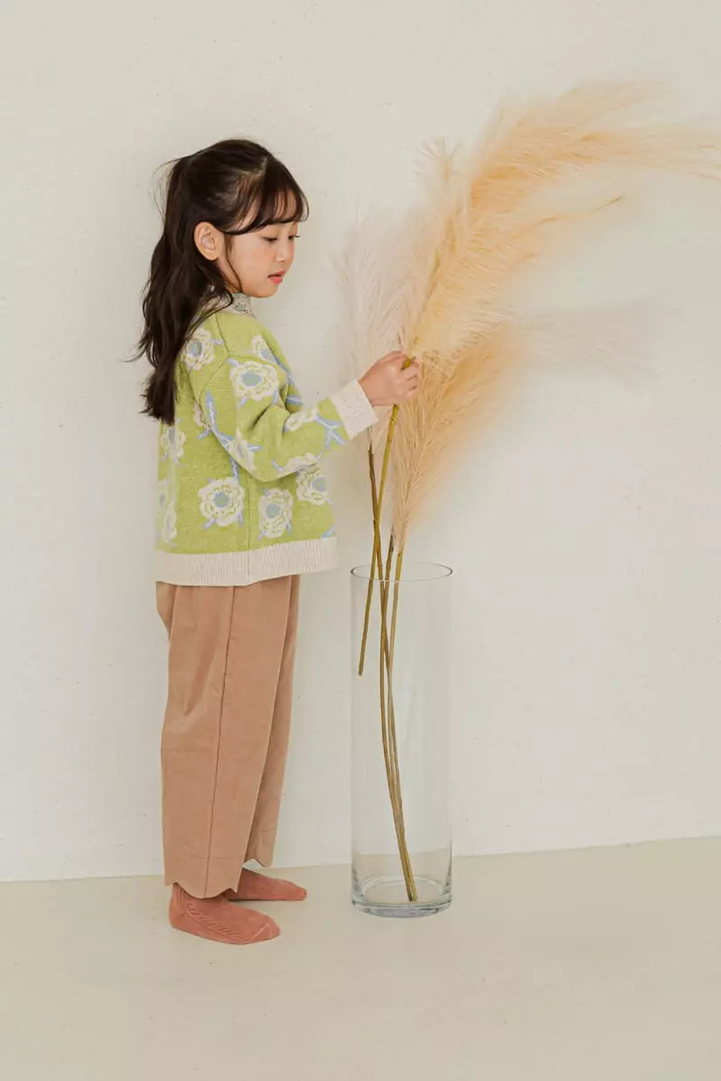 Ggomare - Korean Children Fashion - #magicofchildhood - Flower Cardigan - 5
