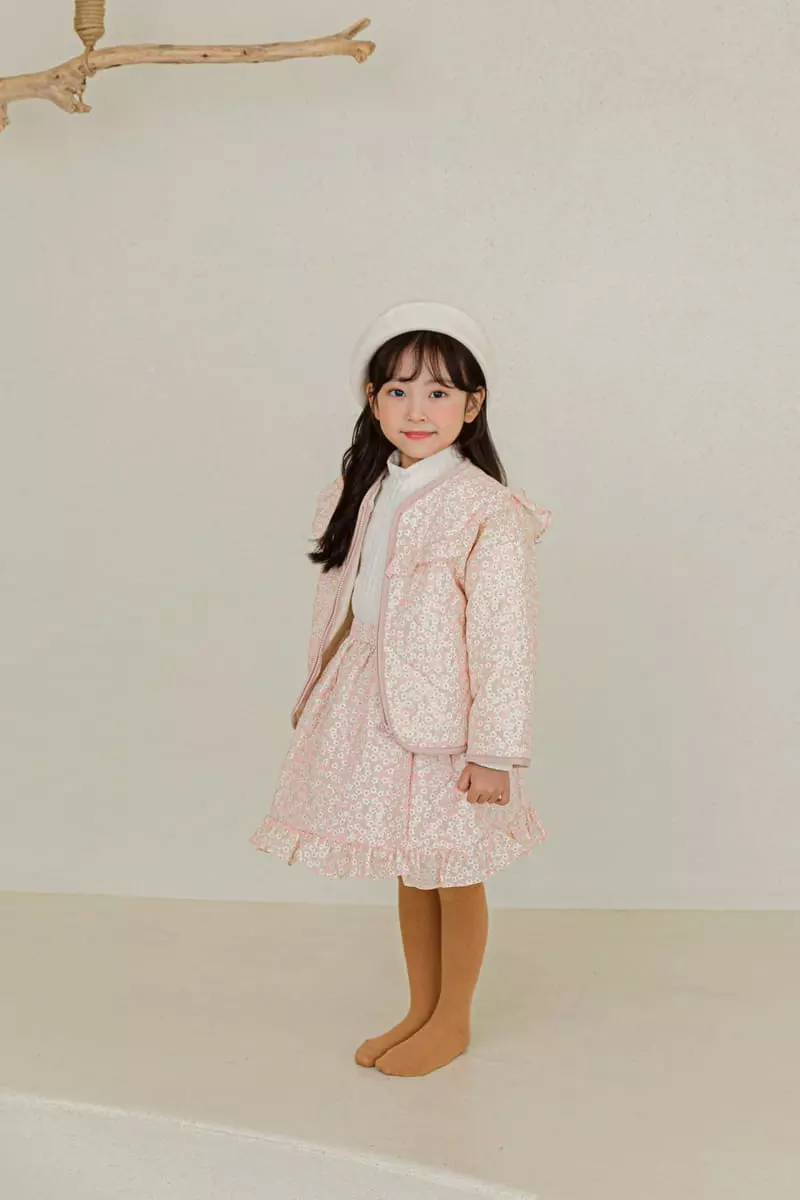 Ggomare - Korean Children Fashion - #minifashionista - Sue Sue Quilting Jacket - 8