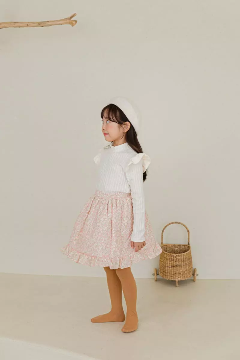 Ggomare - Korean Children Fashion - #todddlerfashion - Sue Sue Quilting Skirt - 2