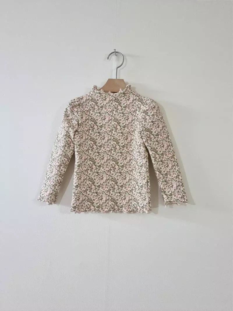Ggomare - Korean Children Fashion - #todddlerfashion - D Rose Puff Tee - 12