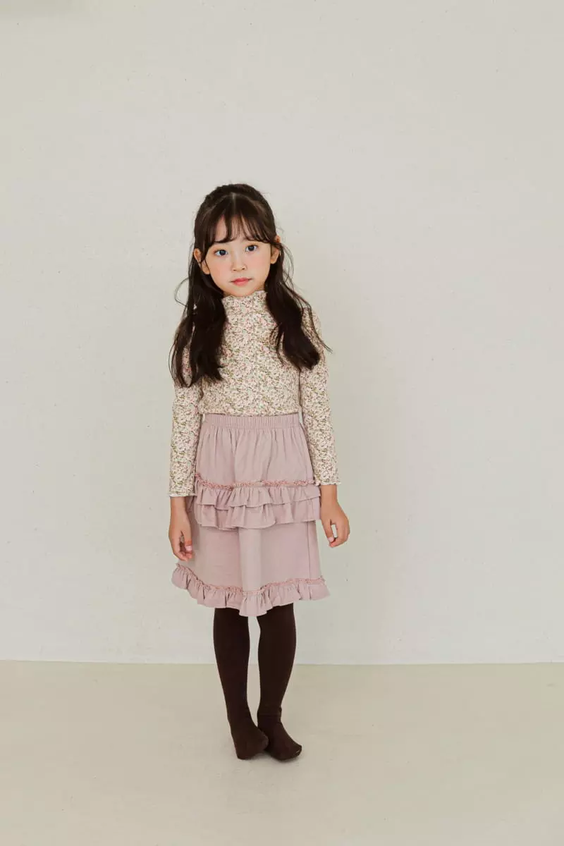 Ggomare - Korean Children Fashion - #todddlerfashion - Sage Skirt - 4