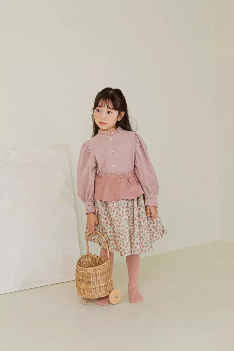 Ggomare - Korean Children Fashion - #toddlerclothing - Bluming Blouse - 10