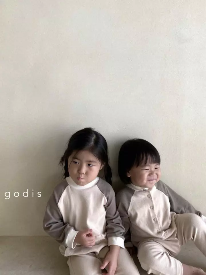 Godis - Korean Children Fashion - #Kfashion4kids - Raglan Bodysuit - 9