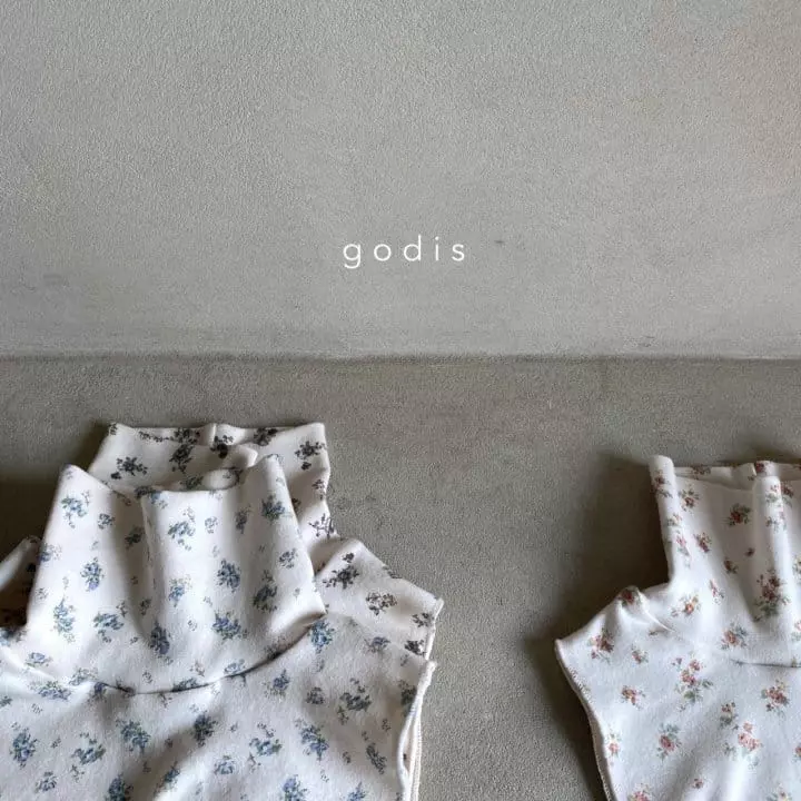 Godis - Korean Children Fashion - #childrensboutique - Print Turtleneck - 6