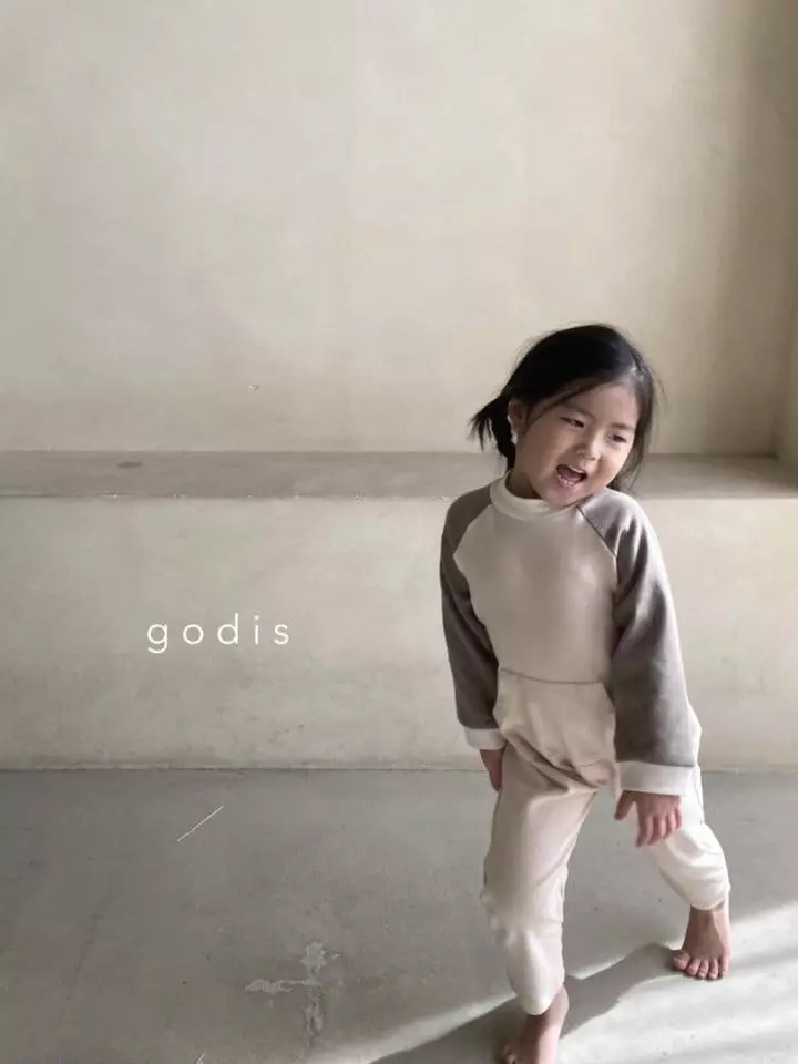 Godis - Korean Children Fashion - #fashionkids - Raglan Bodysuit - 5