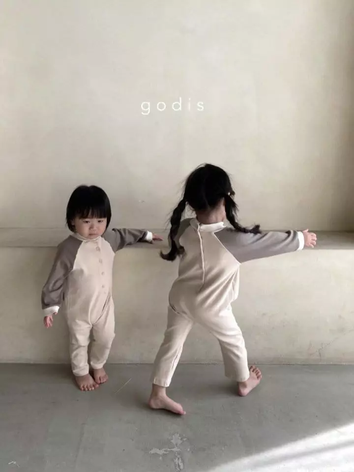 Godis - Korean Children Fashion - #kidzfashiontrend - Raglan Bodysuit - 8
