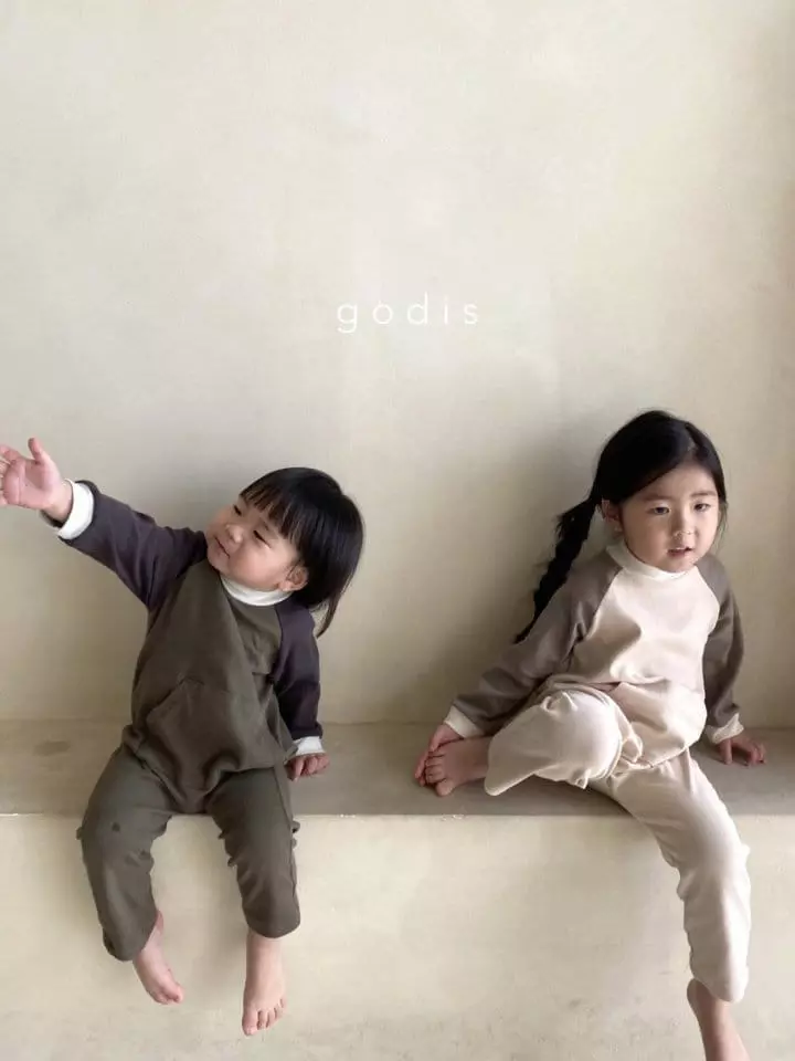 Godis - Korean Children Fashion - #minifashionista - Raglan Bodysuit - 12