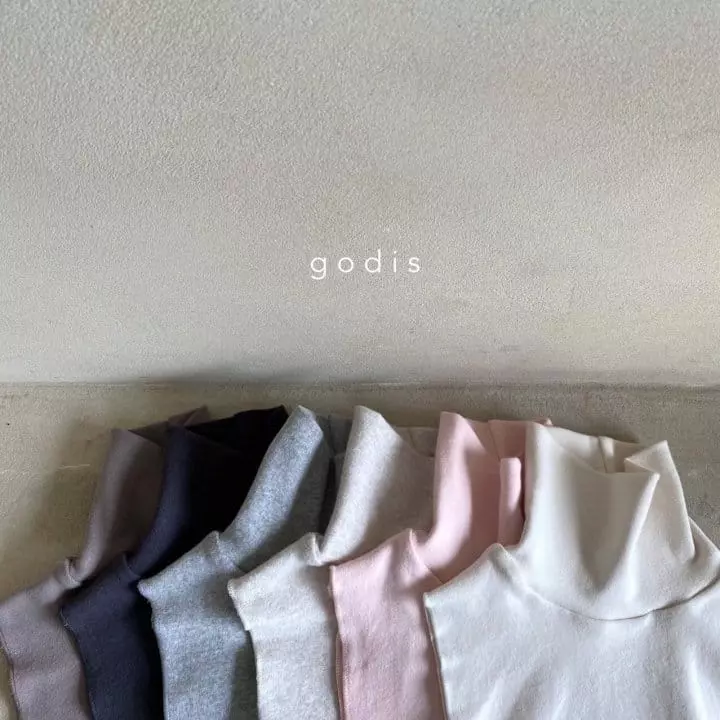 Godis - Korean Children Fashion - #stylishchildhood - Natural Turtleneck - 2