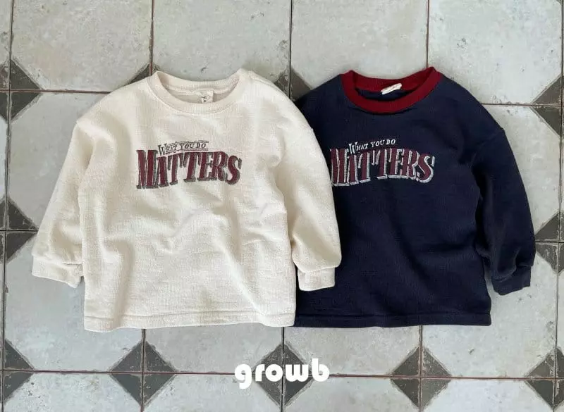 Grow B - Korean Children Fashion - #childofig - Alata Tee - 9
