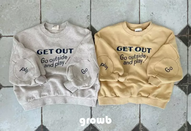 Grow B - Korean Children Fashion - #childrensboutique - Play Sweatshirt - 11