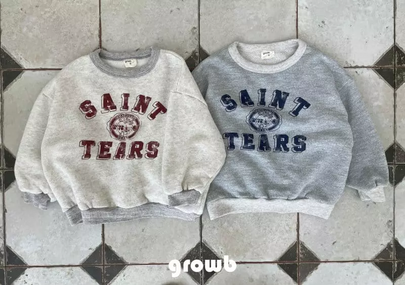 Grow B - Korean Children Fashion - #designkidswear - Saint Fleece Sweatshirt - 9