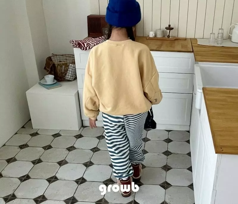 Grow B - Korean Children Fashion - #designkidswear - Rope Fleece Pants - 7