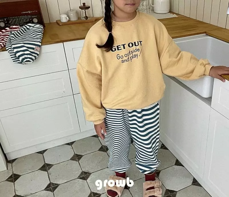 Grow B - Korean Children Fashion - #littlefashionista - Play Sweatshirt - 3