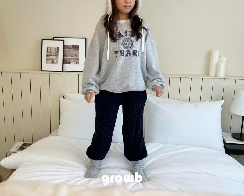 Grow B - Korean Children Fashion - #prettylittlegirls - Saint Fleece Sweatshirt - 3